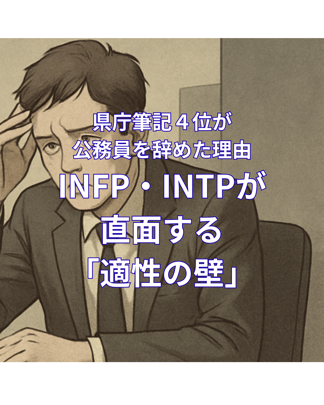 筆記4位で合格した私が、公務員を辞めた理由。仲介者・論理学者が直面する「適性の壁」